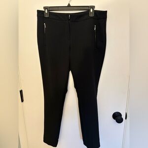 Worthington Black Straight Leg Women's Pants